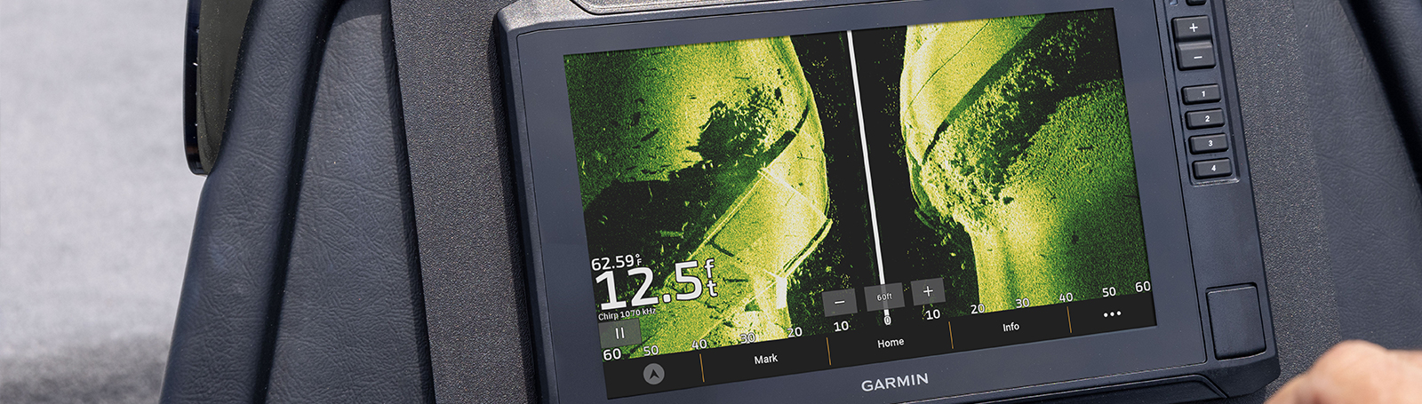 Kartplotter GARMIN Echomap UHD2 Touch 62sv 6 cvsv usvinger Pakke 0100267900