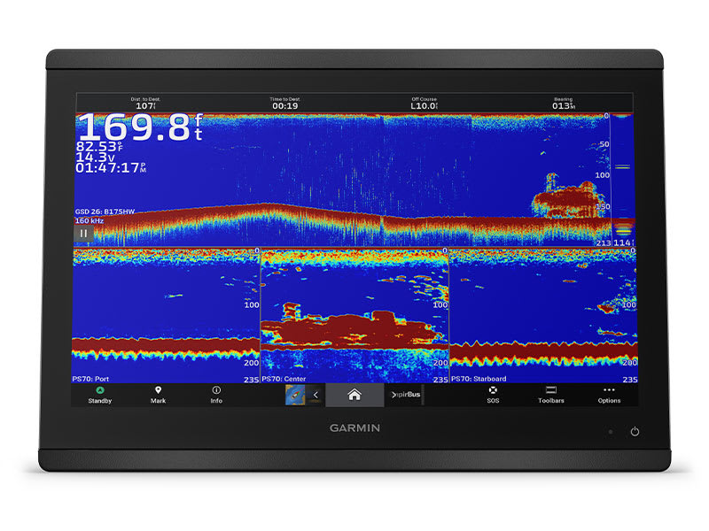 Sonarmodul GARMIN Panoptix PS70 3D Sonar for gjennomgående montering 0100276800