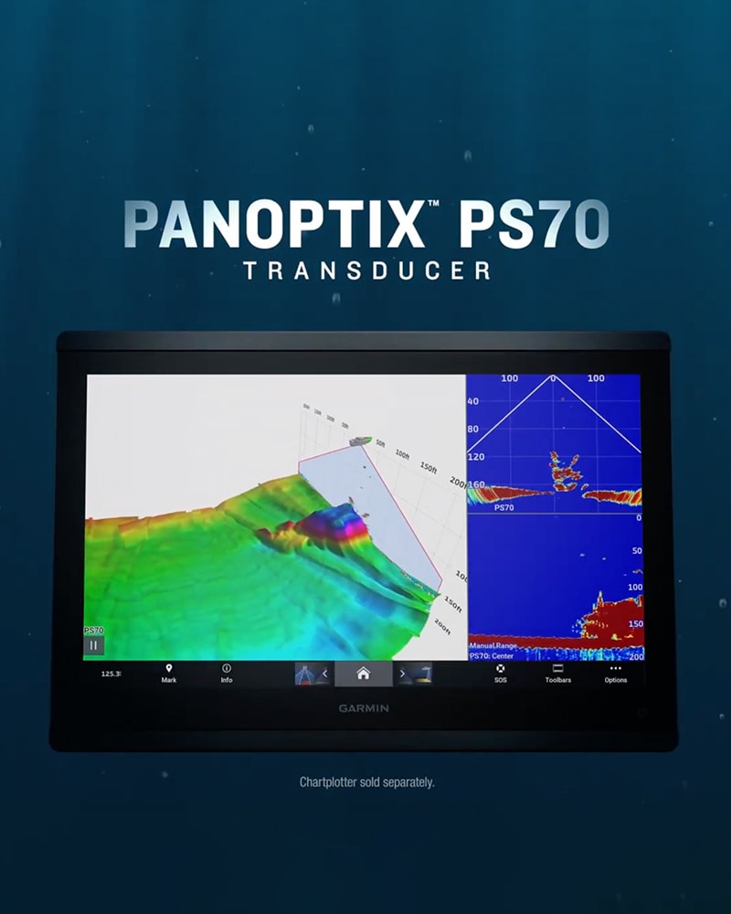 Sonarmodul GARMIN Panoptix PS70 3D Sonar for gjennomgående montering 0100276800