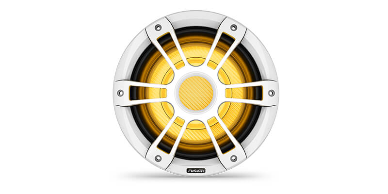 Marine FUSION 10 Subwoofer Signature 3i Hvit 300W RMS klassisk grill 194