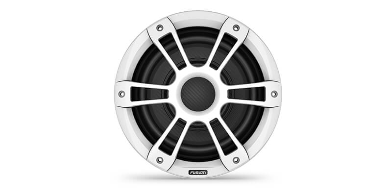 Marine FUSION 10 Subwoofer Signature 3i Hvit 300W RMS klassisk grill 194