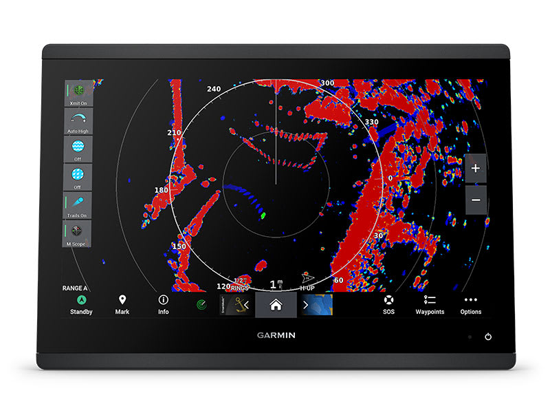 Kartplotter GARMIN GPSMAP 1623 16 Multitouch uekkolodd 0100291900