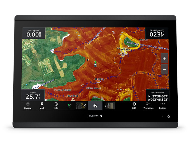 Kartplotter GARMIN GPSMAP 1623xsv mekko 16 IPS Touch MFD usvinger 0100291902