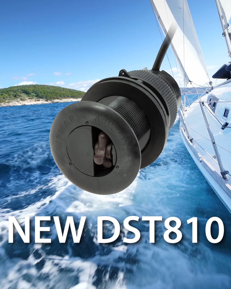 Dybde og Fartsgivere GARMIN DST810smartsvinger fra Airmar 0101105120