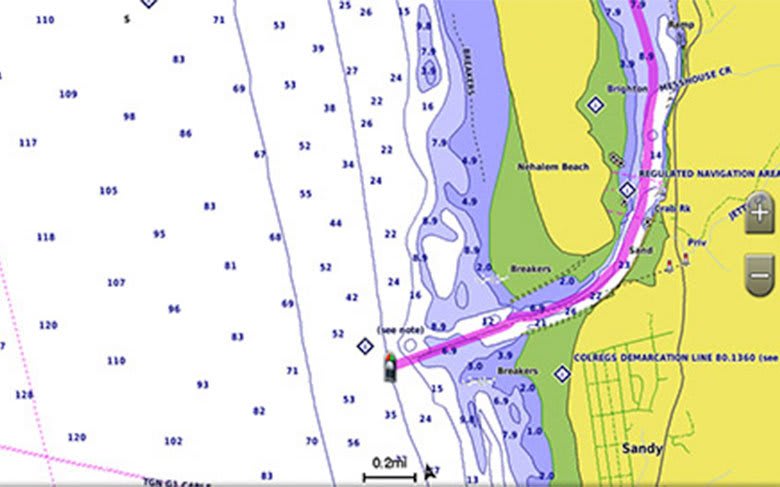 Ukategorisert GARMIN VEU021RDenmark East Svensk sørvest kattegat 194