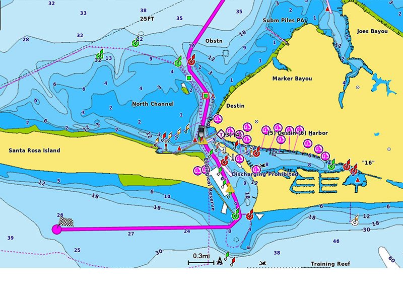 Garmin Bluechart g3 vision Navionics Sjøkart R NVEU042R Oslo Trelleborg og Danmark 010C124500