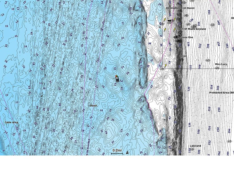 Garmin Bluechart g3 vision Navionics Sjøkart R NSEU051R Lista Sognefjorden 010C125000