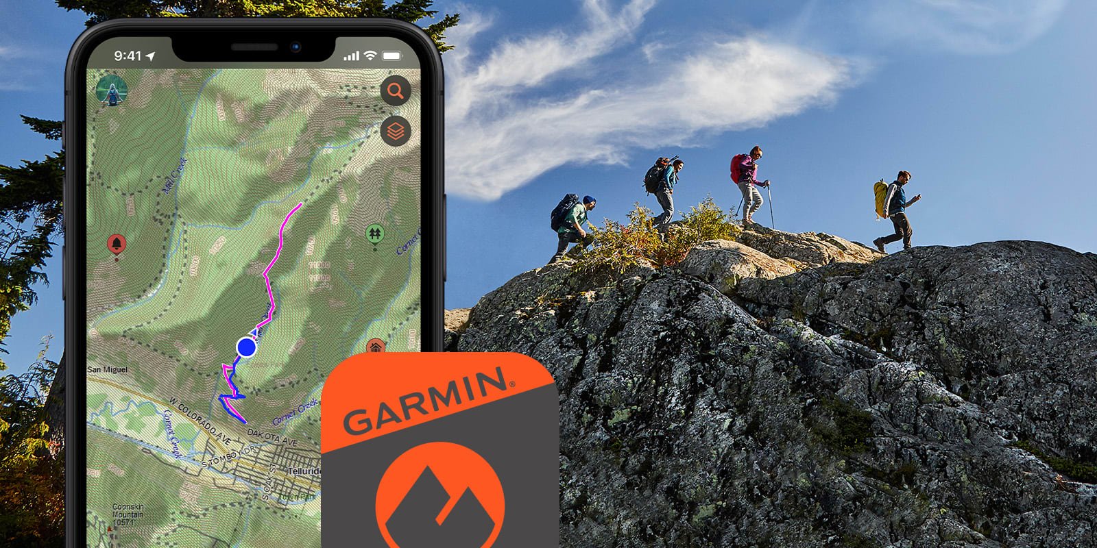 Satelittkommunikasjon GARMIN inReach Messenger Plus SatCom bilde tale og tekstmelding 0100288700