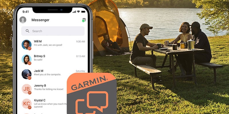 Satelittkommunikasjon GARMIN inReach Messenger Plus SatCom bilde tale og tekstmelding 0100288700