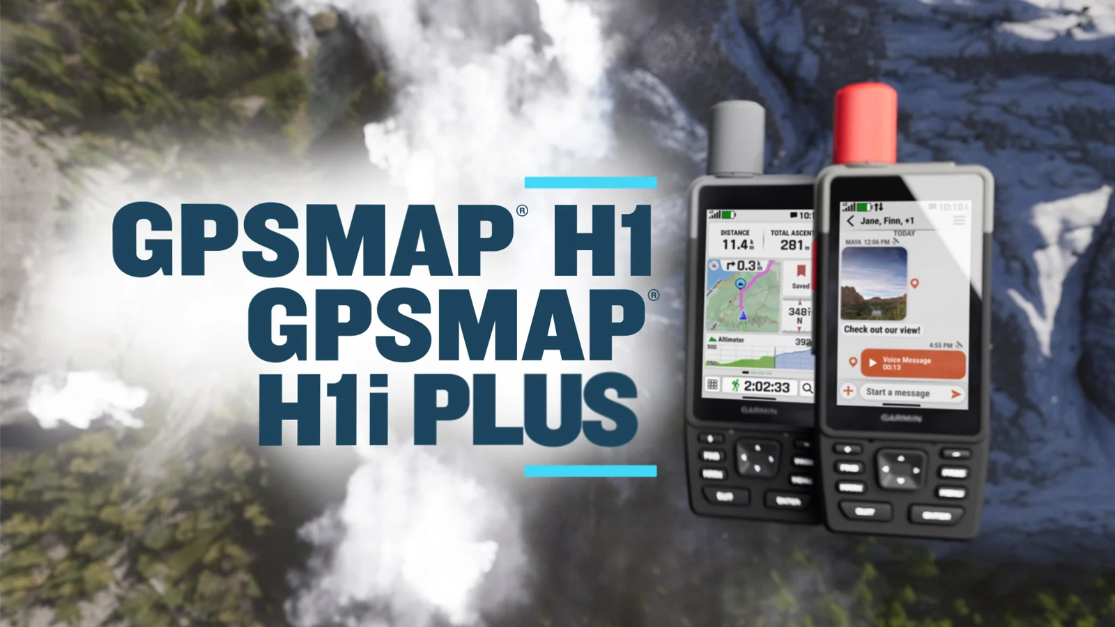 Device GARMIN GPSMAP H1i Plus Funsksjonsrik håndholdt GPS 0100292101
