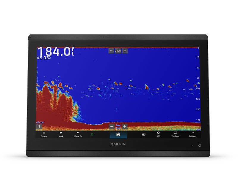 Svingere Givere GARMIN GT17MTHF Gjennomgående svinger 20° tilt 1kW Mid CHIRP 80165kHz 0100293002