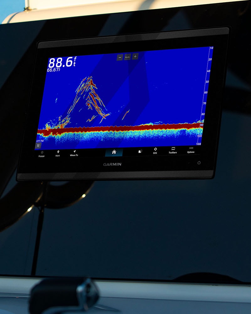 Svingere Givere GARMIN GT17MTHF Gjennomgående svinger 20° tilt 1kW Mid CHIRP 80165kHz 0100293002