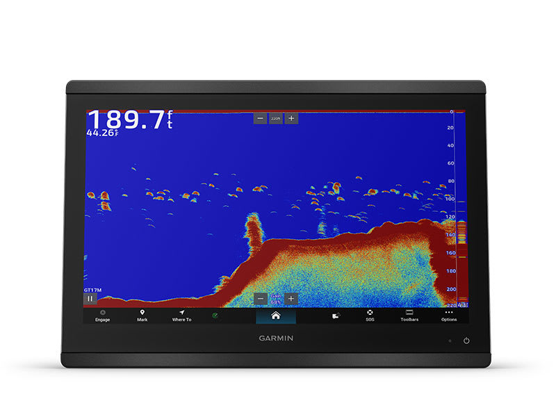 Svingere Givere GARMIN GT17MTHF Gjennomgående svinger 20° tilt 1kW Mid CHIRP 80165kHz 0100293002