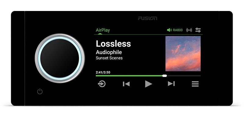 Device FUSION Apollo MSRA800 Marine stereo med touch Wifi 0100293701