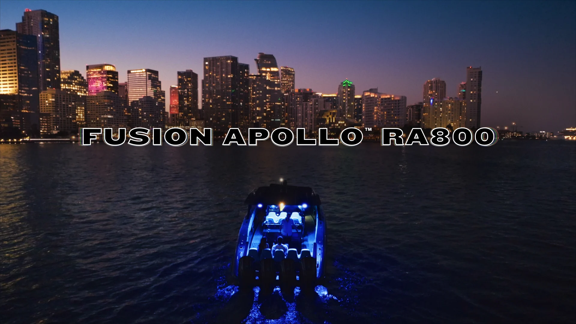Device FUSION Apollo MSRA800 Marine stereo med touch Wifi 0100293701