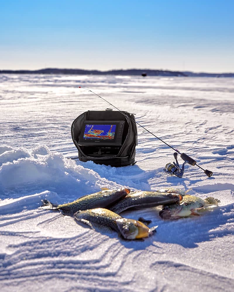 Kartplotter GARMIN Echomap UHD2 72sv Isfiskepakke m Panoptix PS22IF 0100268330