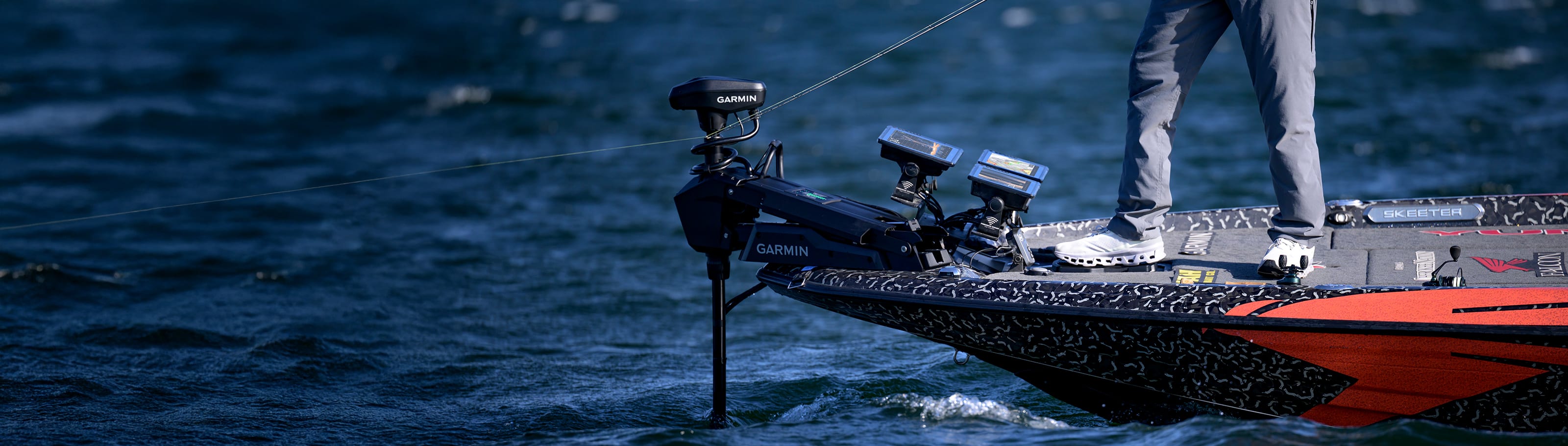 Baugmontert GARMIN Force Pro Trollingmotor Sort 145 cm 57 stamme m GT56UHD svinger 0100301110