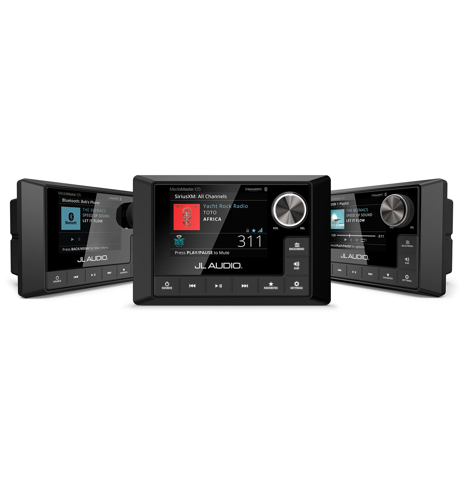 Båtstereo JL AUDIO Marine Stereo MM105 m LCD fargeskjerm 0100313200