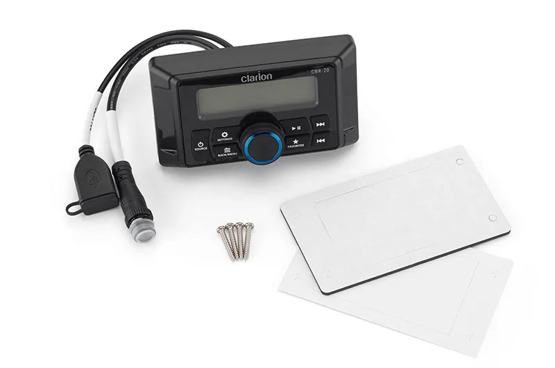 Device CLARION Marine fjernkontroll CMR20 mskjerm monocrom kablet 0100322700