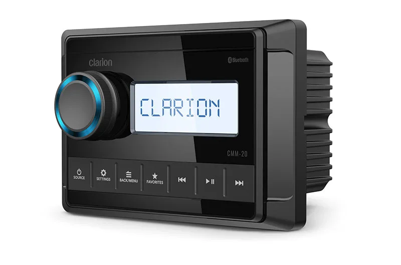 Båtstereo CLARION Marine Kildeenhet CMM20 4 x 25 Watt RMS 0100322300
