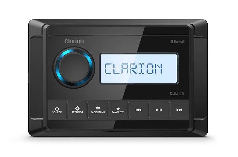 Båtstereo CLARION Marine Kildeenhet CMM20 4 x 25 Watt RMS 0100322300