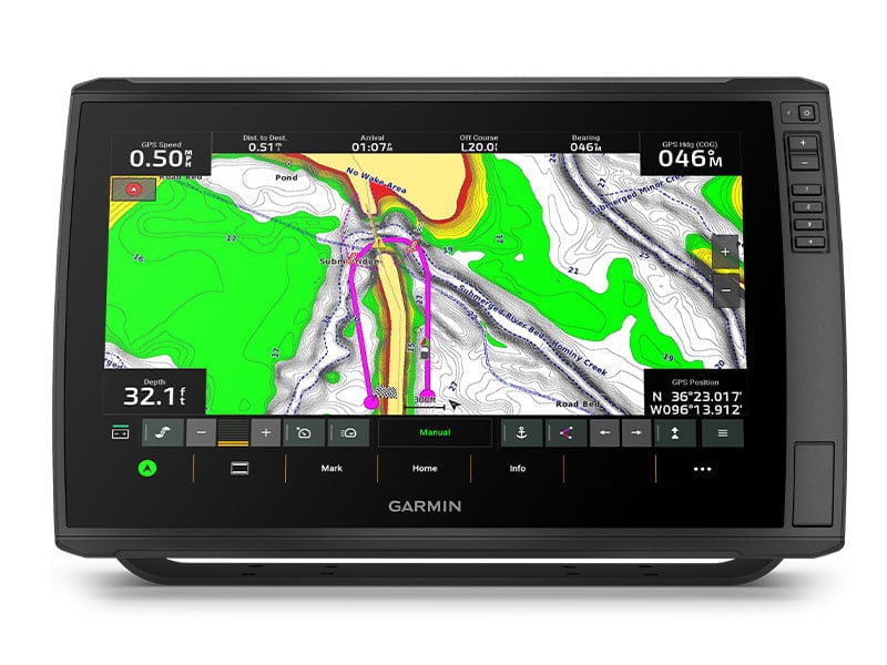Kartplotter GARMIN ECHOMAP Ultra2 162sv 16 kartplottere uten svinger 0100338500