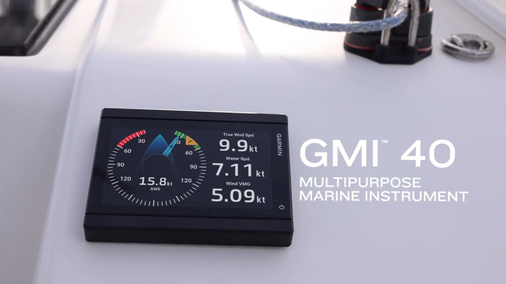 Device GARMIN GMI 40 Seilinstrument 43 berøringsskjerm NMEA 2000 0100341100