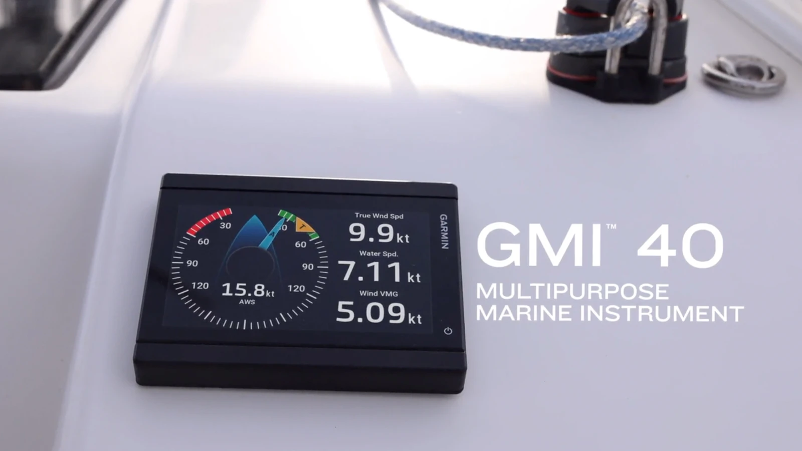 Device GARMIN GMI 40 Seilinstrument 43 berøringsskjerm NMEA 2000 0100341100