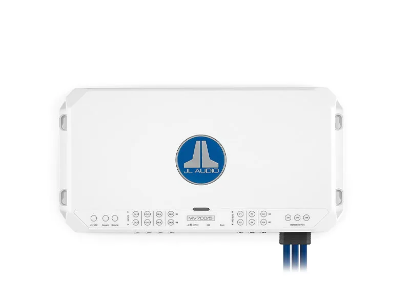 Båthøyttaler JL AUDIO M6 Marinehøyttaler 77 Sort Luxegitter M6770XLSbSb 0100386600