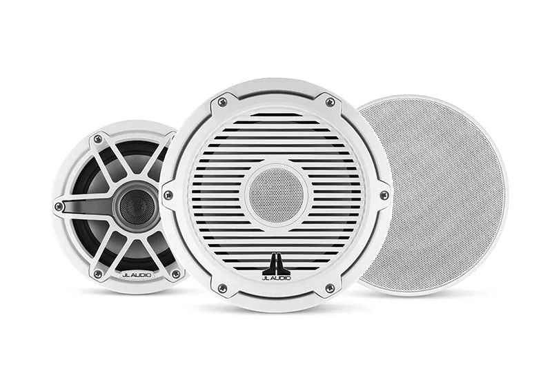 Båthøyttaler JL AUDIO M6 Marinehøyttaler 77 Sort Luxegitter M6770XLSbSb 0100386600