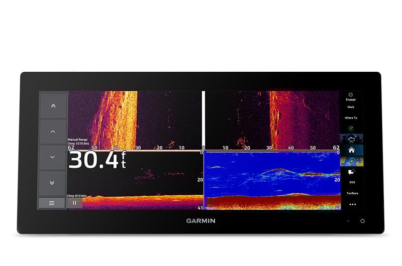 Kartplotter GARMIN GPSMAP 1523xsv 15 Ultrawide IPS touchskjerm ekkolodd 0100385500