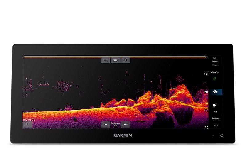 Kartplotter GARMIN GPSMAP 1523xsv 15 Ultrawide IPS touchskjerm ekkolodd 0100385500