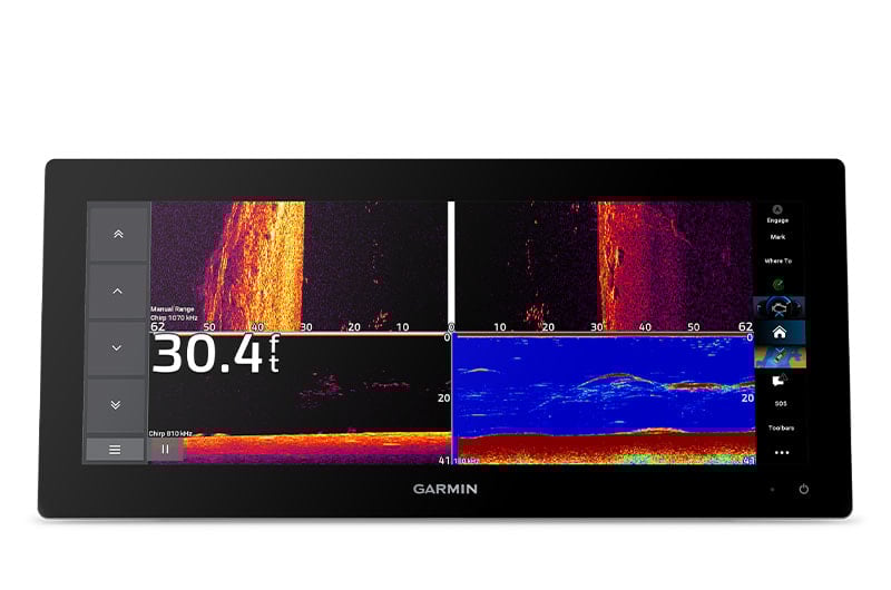 Kartplotter GARMIN GPSMAP 1523xsv 15 Ultrawide IPS touchskjerm ekkolodd 0100385500
