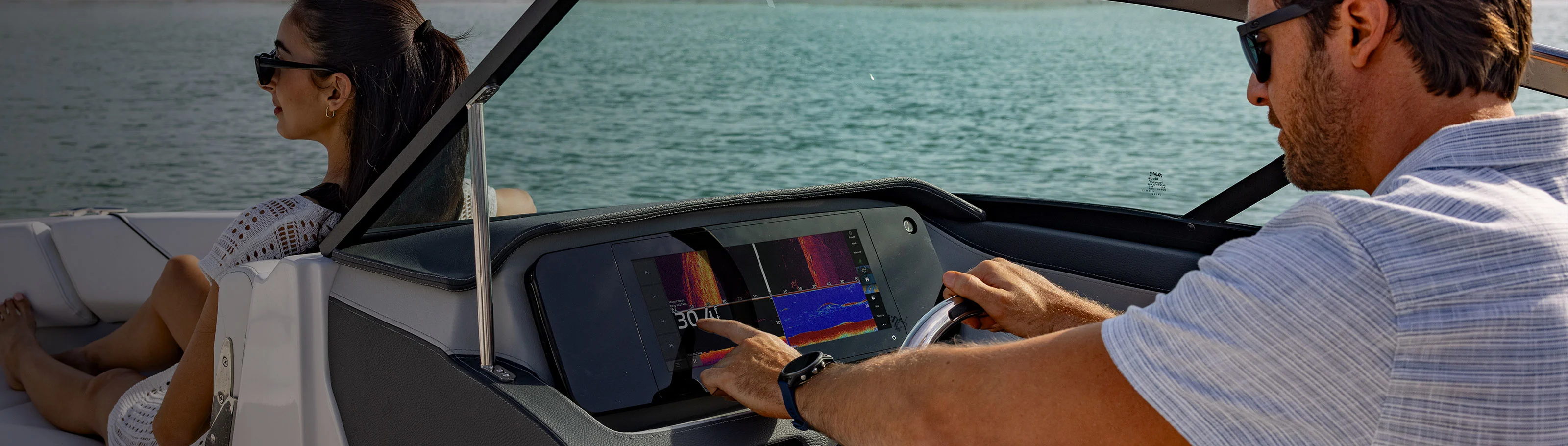 Kartplotter GARMIN GPSMAP 1523xsv 15 Ultrawide IPS touchskjerm ekkolodd 0100385500