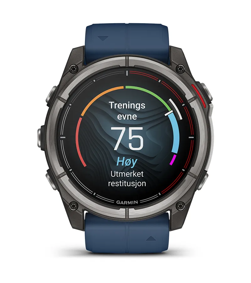 Seilklokke GARMIN Quatix 8 Maritim Sportsklokke 51mm urskive AmoLED skjerm 0100290591