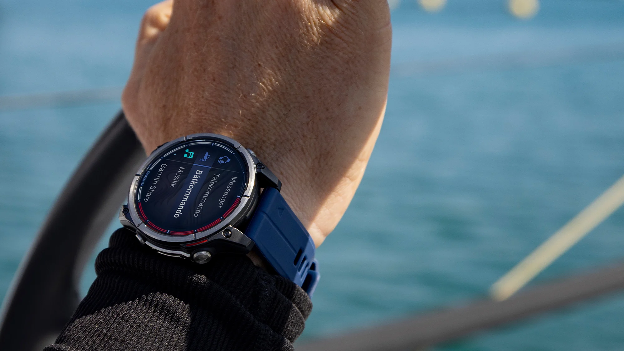 Seilklokke GARMIN Quatix 8 Maritim Sportsklokke 51mm urskive AmoLED skjerm 0100290591