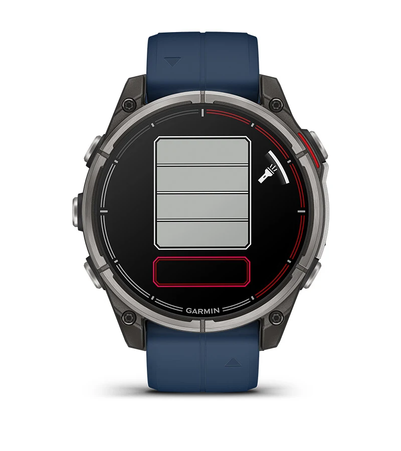 Seilklokke GARMIN Quatix 8 Maritim Sportsklokke 47mm urskive AmoLED skjerm 0100290451