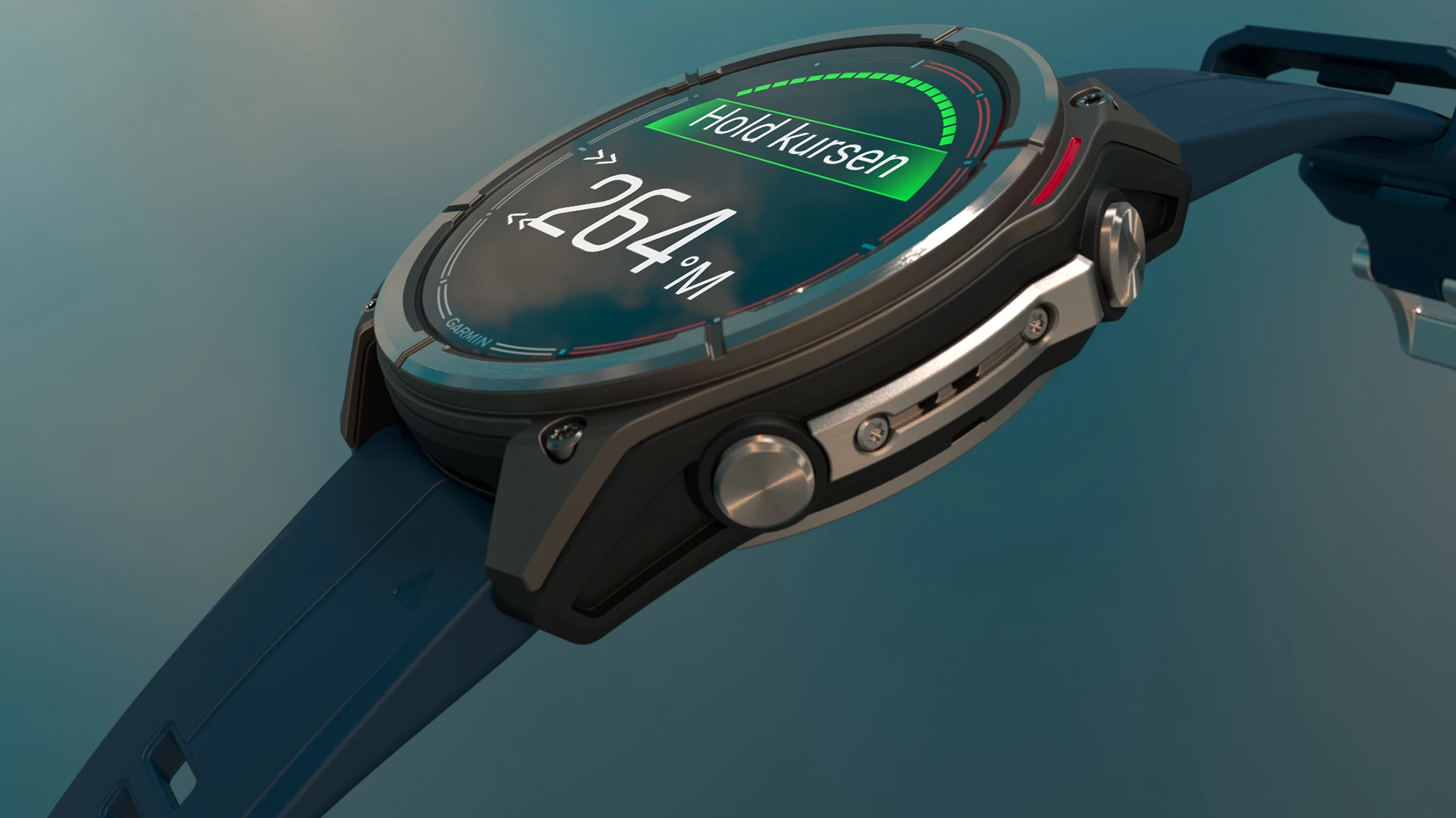 Seilklokke GARMIN Quatix 8 Maritim Sportsklokke 47mm urskive AmoLED skjerm 0100290451