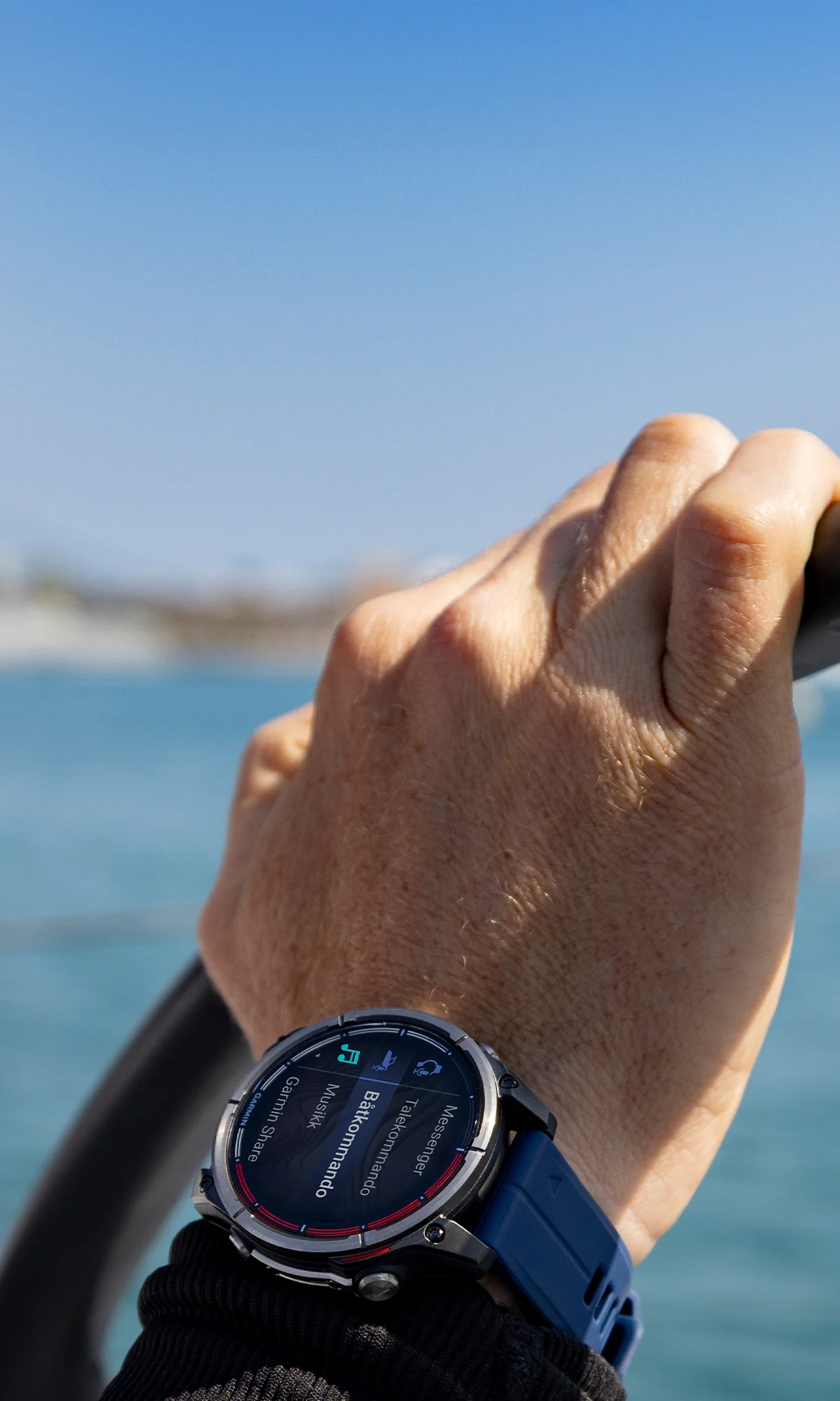 Seilklokke GARMIN Quatix 8 Maritim Sportsklokke 47mm urskive AmoLED skjerm 0100290451