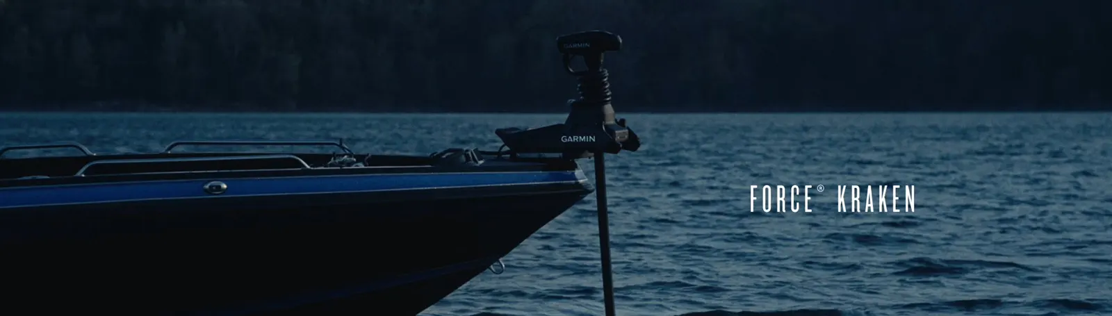 Baugmontert GARMIN Force Kraken trollingmotor Sort 90 228cm ferskvann GT56UHDTR 0100257320