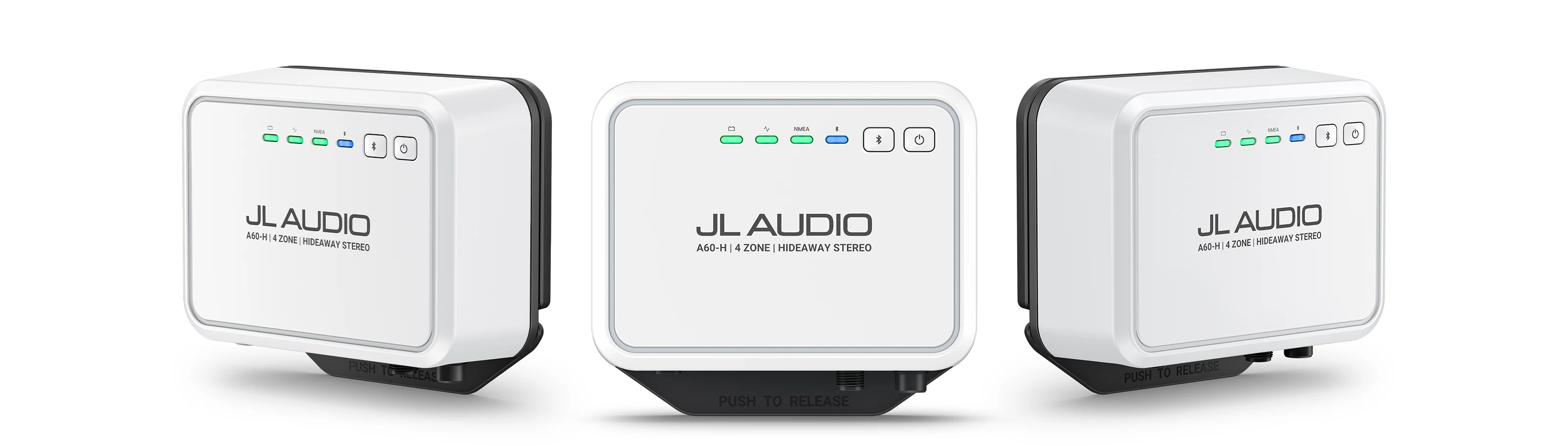 Device JL AUDIO A60H Maritim Stereo Hideaway 4x22W Bluetooth NMEA2000 DSP 0100430500
