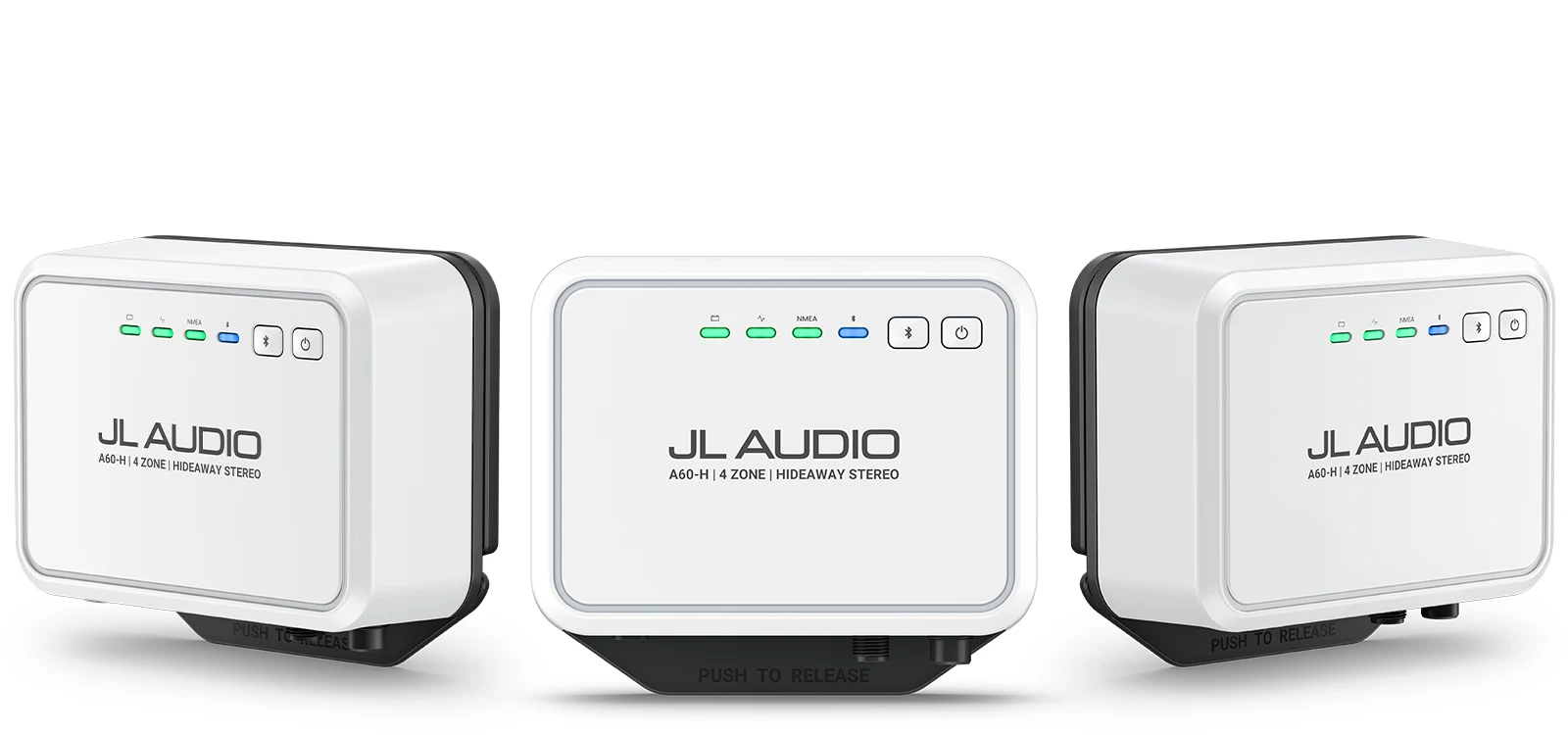 Device JL AUDIO A60H Maritim Stereo Hideaway 4x22W Bluetooth NMEA2000 DSP 0100430500
