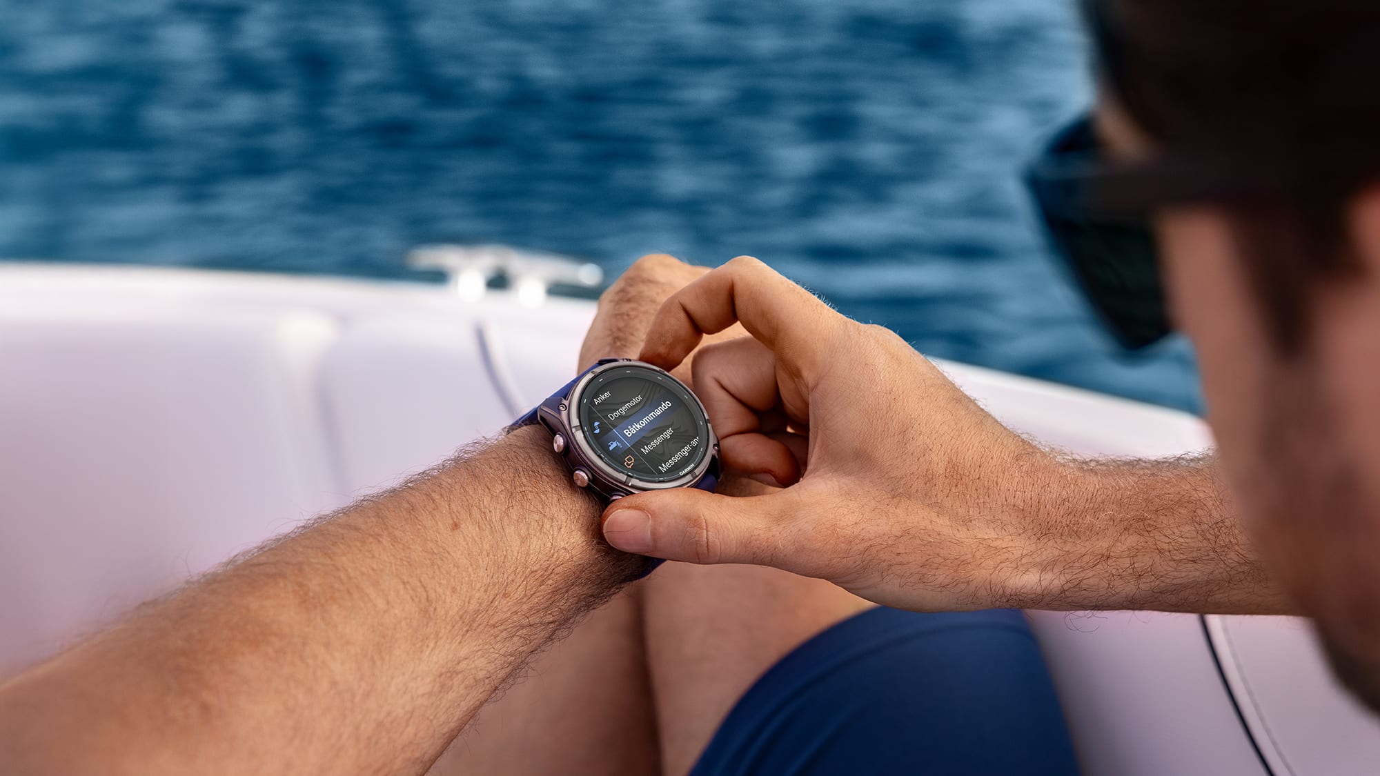 Seilklokke GARMIN Quatix 8 PRO Maritim klokke 47 mm Amoled mInreach SOS 0100319851