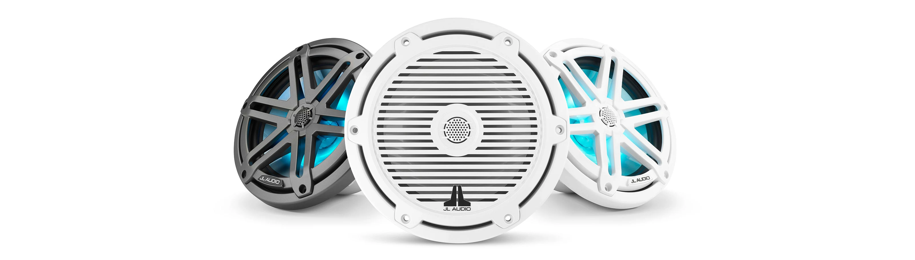 Båthøyttaler JL AUDIO M3 Marine høyttalere 65 Hvit sportsfront 4 Ohm 60W 2005922