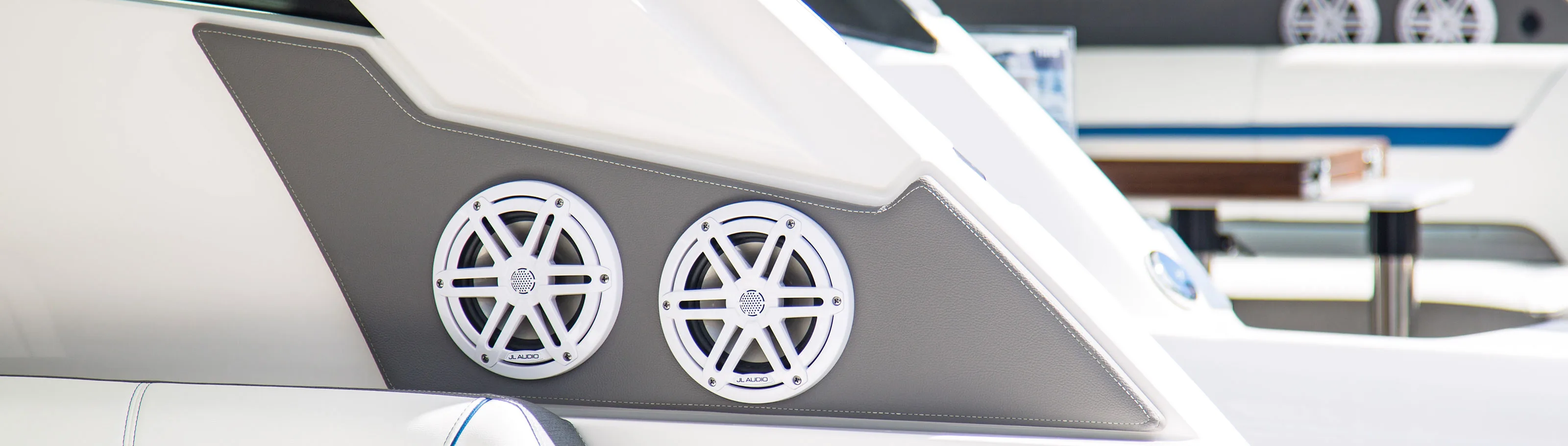 Båthøyttaler JL AUDIO M3 Marine høyttalere 65 Hvit sportsfront 4 Ohm 60W 2005922