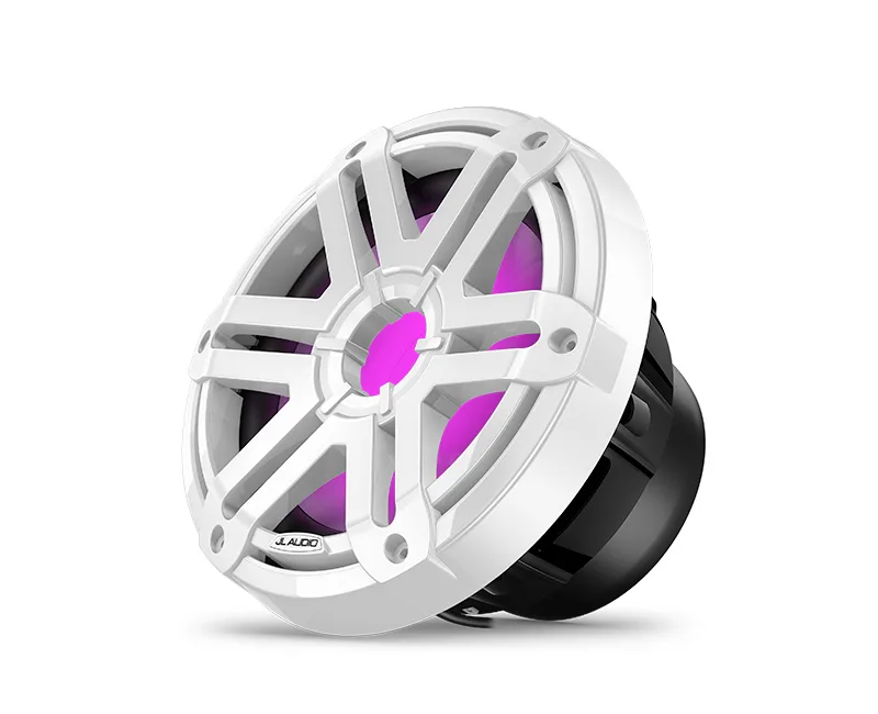 Subwoofer JL AUDIO M200 Marine 10 Hvit sportsfront LED RGB 4 Ohm 250W 0100475900