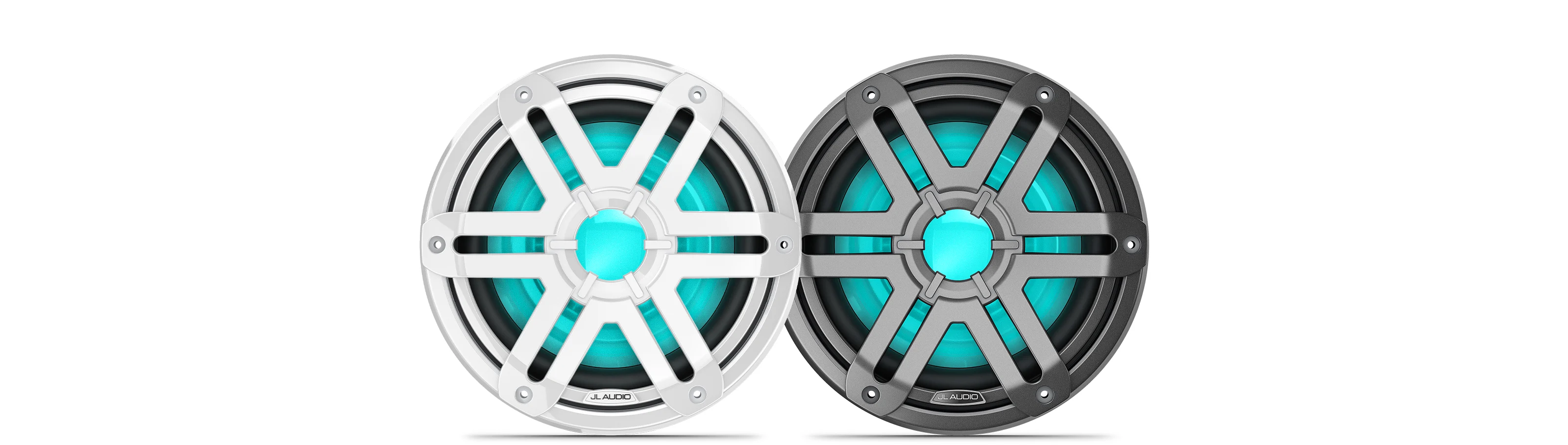Subwoofer JL AUDIO M200 Marine 10 Hvit sportsfront LED RGB 4 Ohm 250W 0100475900