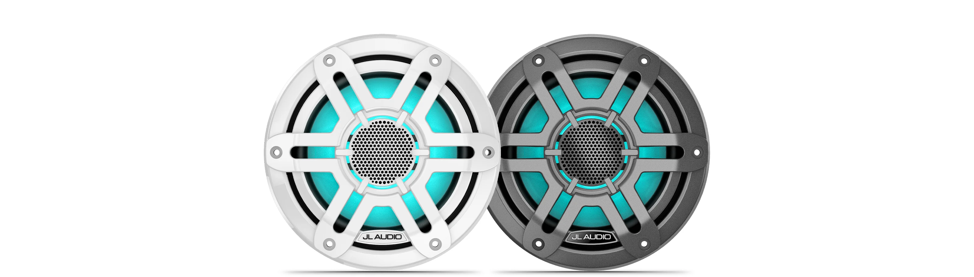 Båthøyttaler JL AUDIO M200 Marine høyttalere 77 Titansport front LED RGB 4O 60W 0100475701