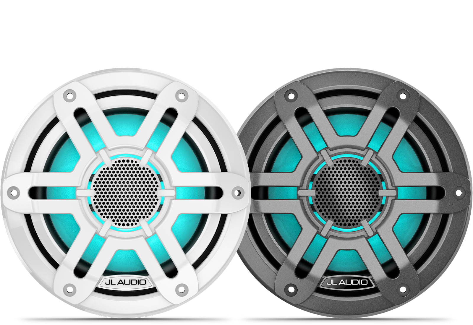 Båthøyttaler JL AUDIO M200 Marine høyttalere 77 Titansport front LED RGB 4O 60W 0100475701