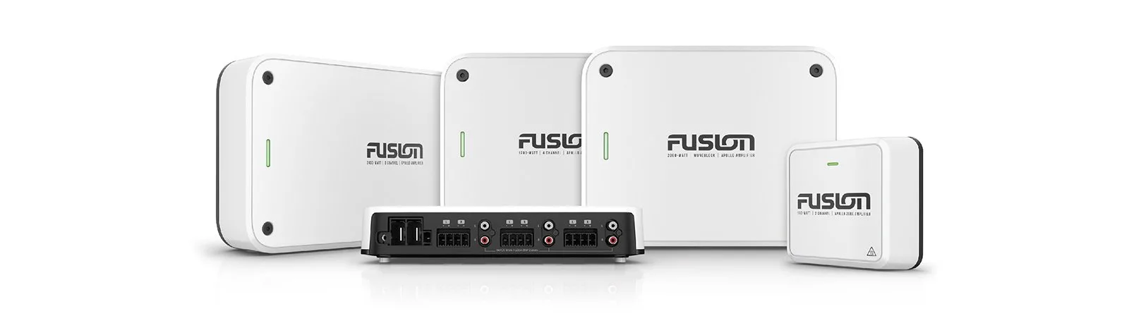 Device FUSION Apollo Marine forsterker 6Ch 6 kanals 150W RMS pr kanal 0100228465